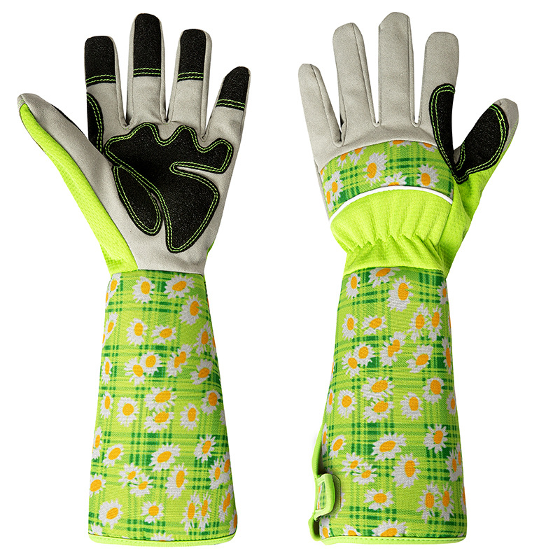 Gardening Gloves Thorn Proof Leather - Gants de jardinage pour femmes à