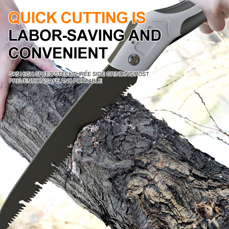 Pruning Saw Folding Hand Saw Tree - Scie à main pliante en acier,