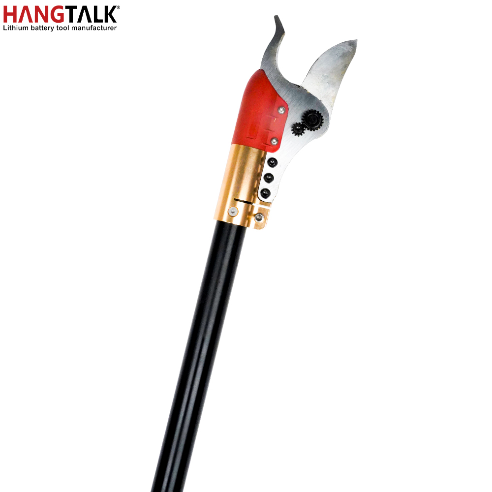 Electric Pruner With Extension Pole - HANGTALK – sécateur électrique professionnel sans