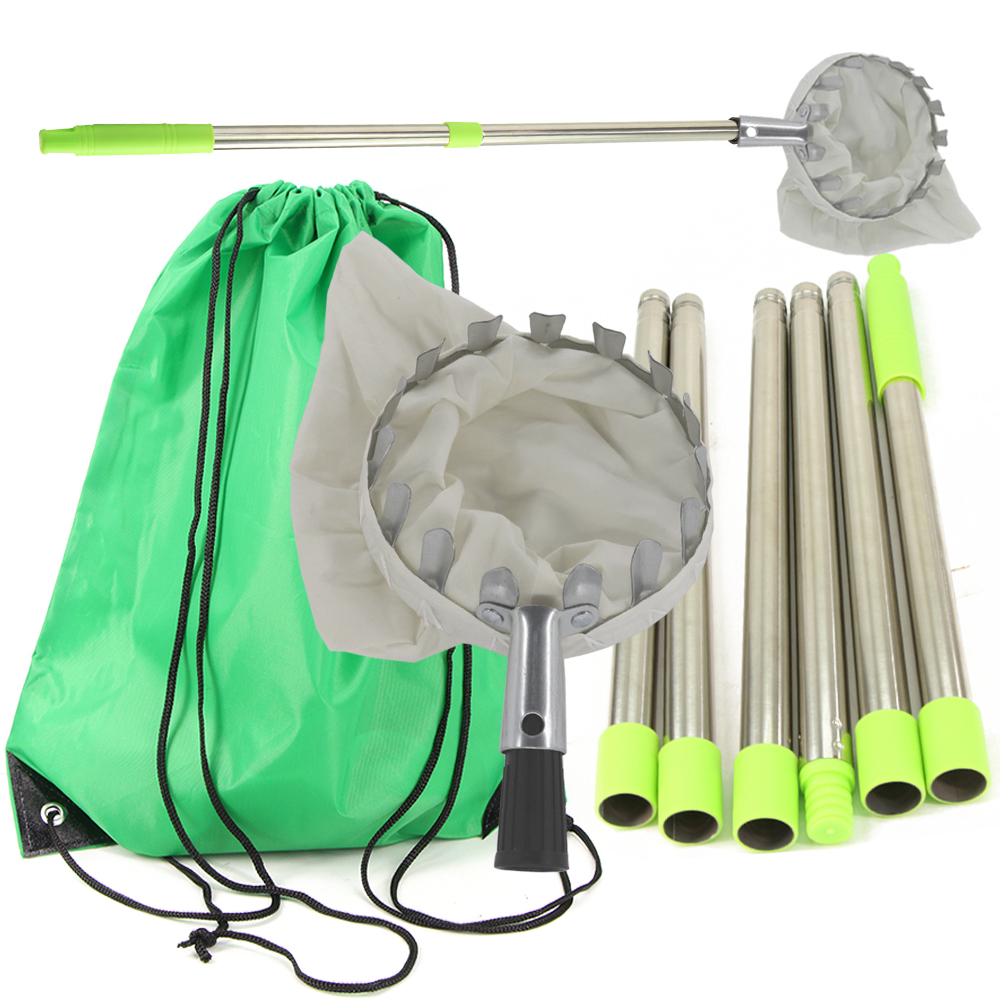 Fruit Picker Basket Telescopic Pole - Tête de cueillette de poires avec