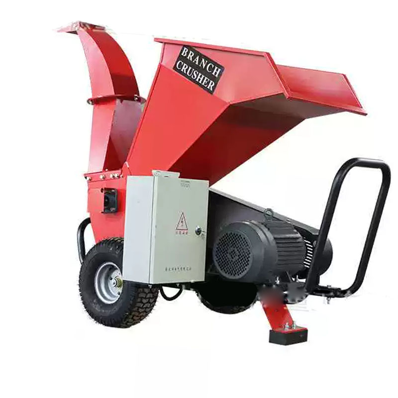 Garden Branch Shredder Wood Chipper - Broyeur de branches portable pour vergers,