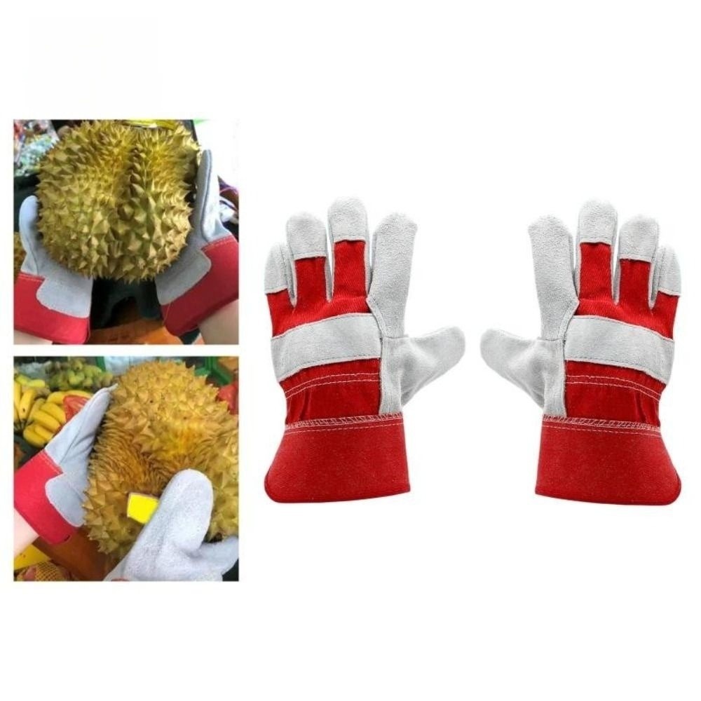 Gardening Gloves Thorn Proof Leather - Gants de jardinage en cuir de