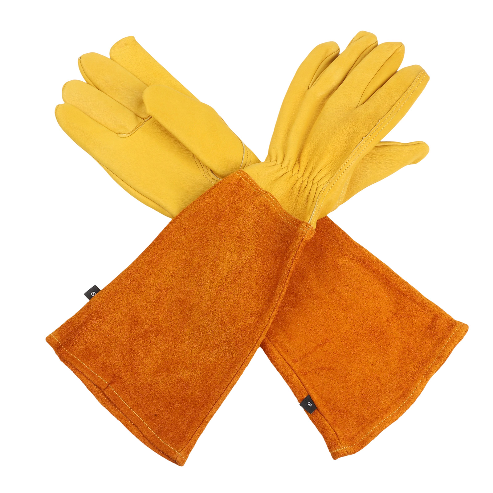 Gardening Gloves Thorn Proof Leather - Gants de jardinage en cuir respirant,