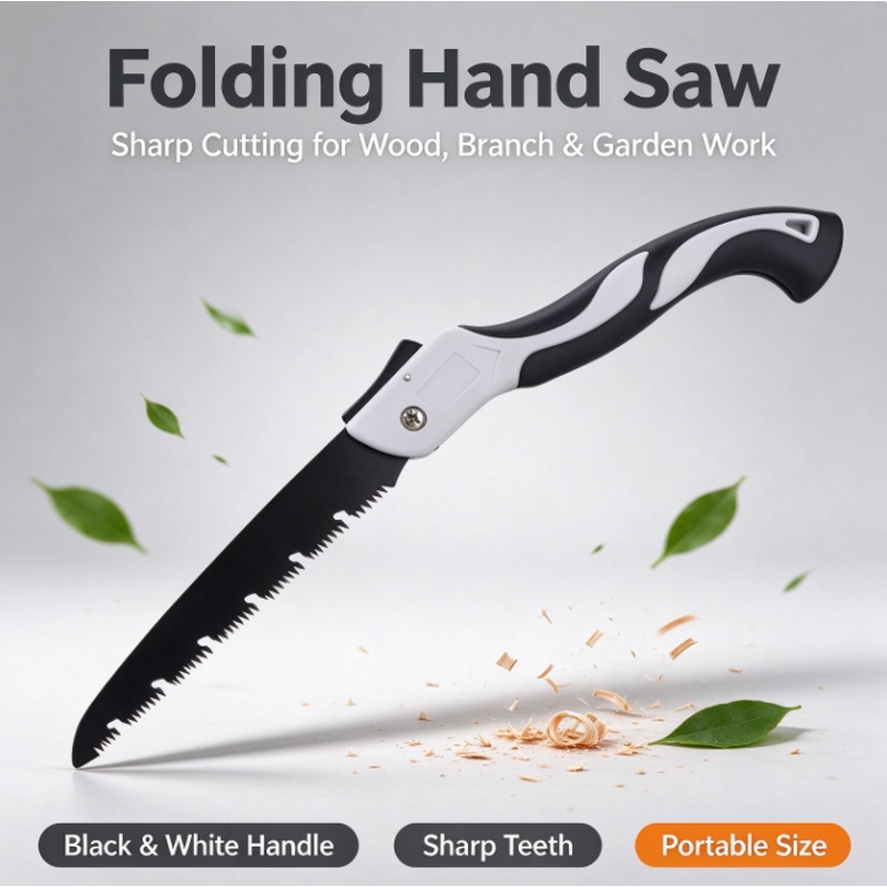 Pruning Saw Folding Hand Saw Tree - Scie à élaguer pliante multifonctionnelle, scie