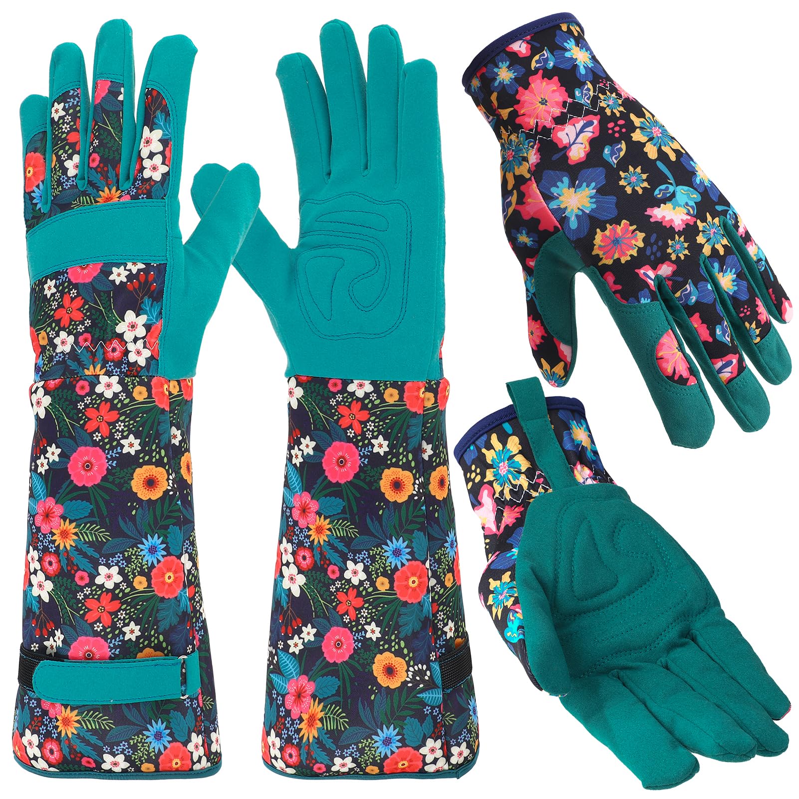 Gardening Gloves Thorn Proof Leather - 2 paires de gants de jardinage