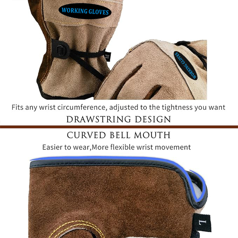 Gants de travail multi-usages, - Gardening Gloves Thorn Proof Leather avis et prix