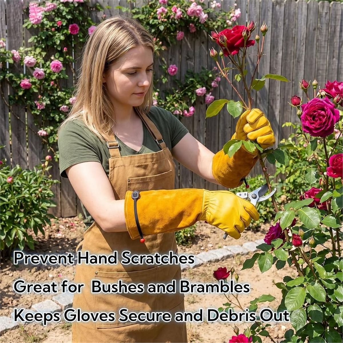Gants de jardinage anti-épines - Gardening Gloves Thorn Proof Leather avis et prix