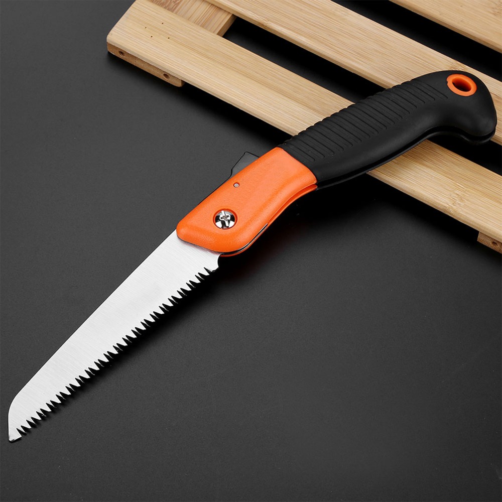 Scie à élaguer pliable orange  - Pruning Saw Folding Hand Saw Tree avis et prix