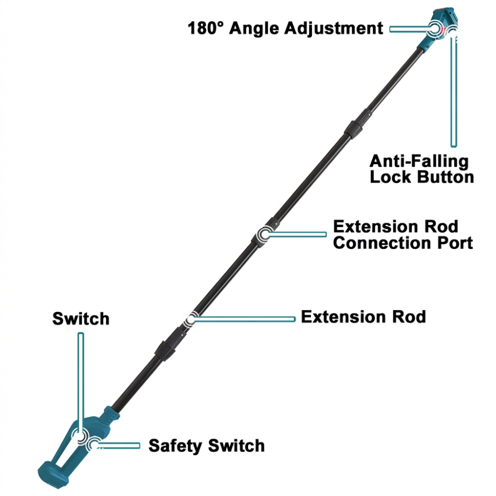 PATUOPRO – perche d'extension  - Electric Pruner With Extension Pole avis et prix