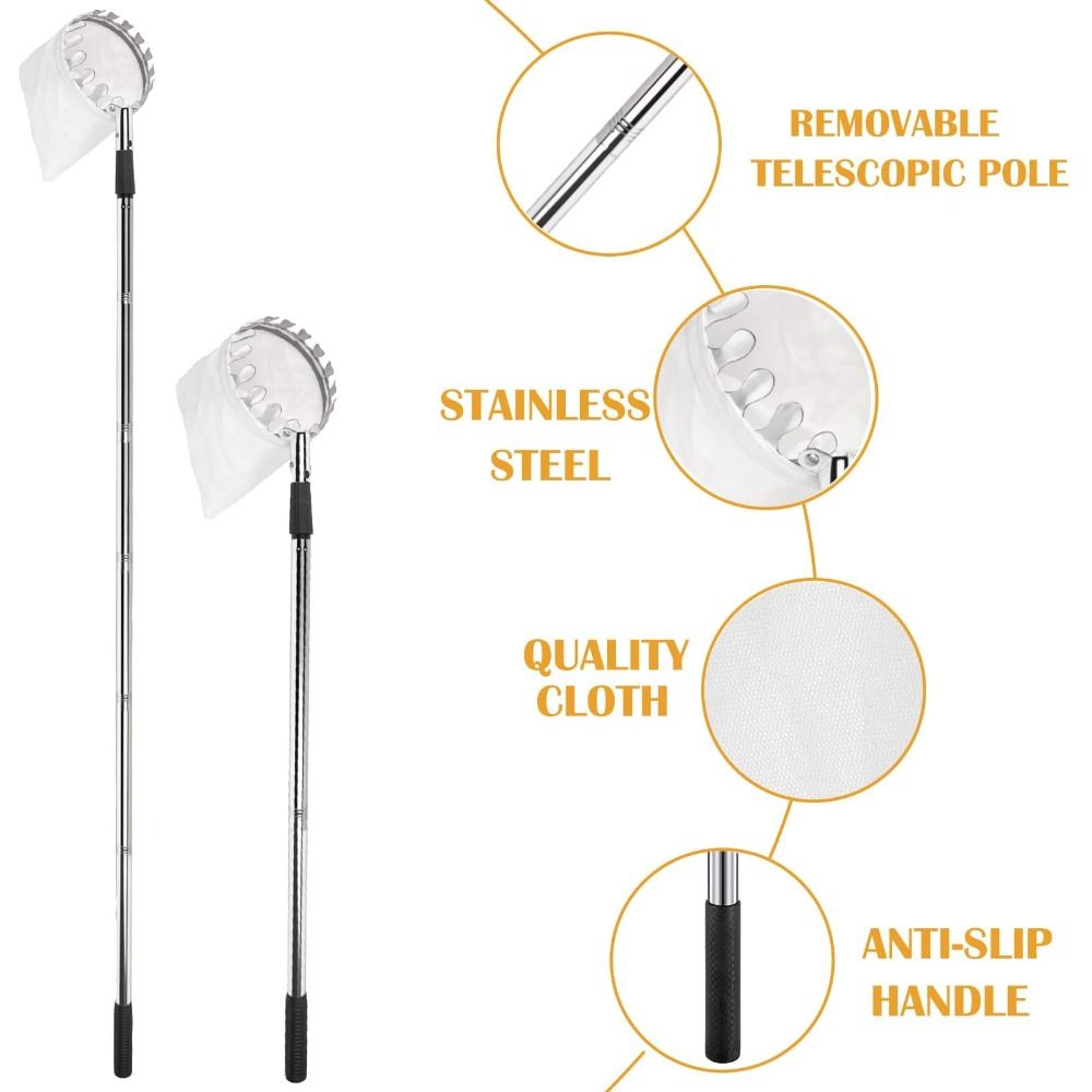 Cueilleur de fruits en acier i - Fruit Picker Basket Telescopic Pole avis et prix
