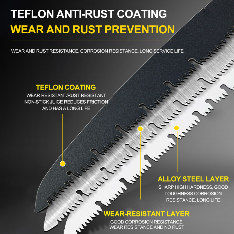 Scie à main pliante en acier,  - Pruning Saw Folding Hand Saw Tree avis et prix