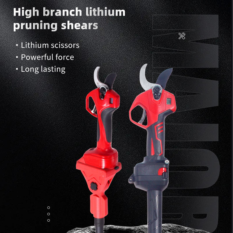 Sécateur électrique sans fil d - Electric Pruner With Extension Pole avis et prix