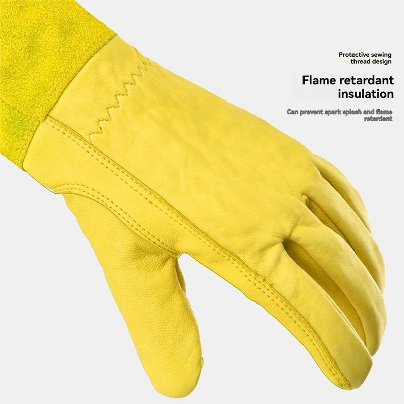 Gants de jardinage AEE4-Rose p - Gardening Gloves Thorn Proof Leather avis et prix