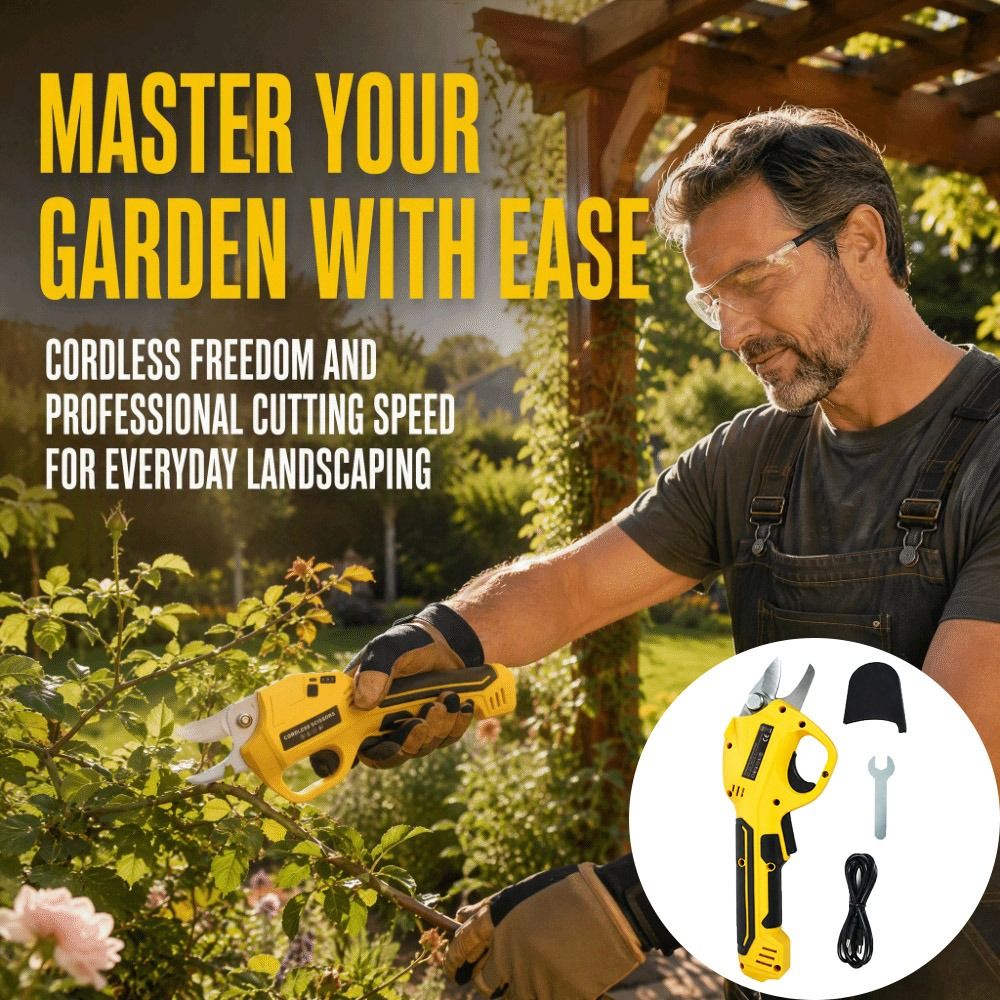 Sécateur électrique rechargeab - Cordless Electric Pruning Shears 30Mm avis et prix