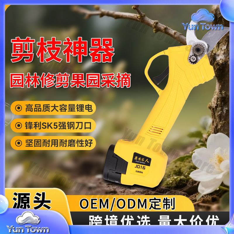 Sécateur électrique sans fil p - Cordless Electric Pruning Shears 30Mm avis et prix