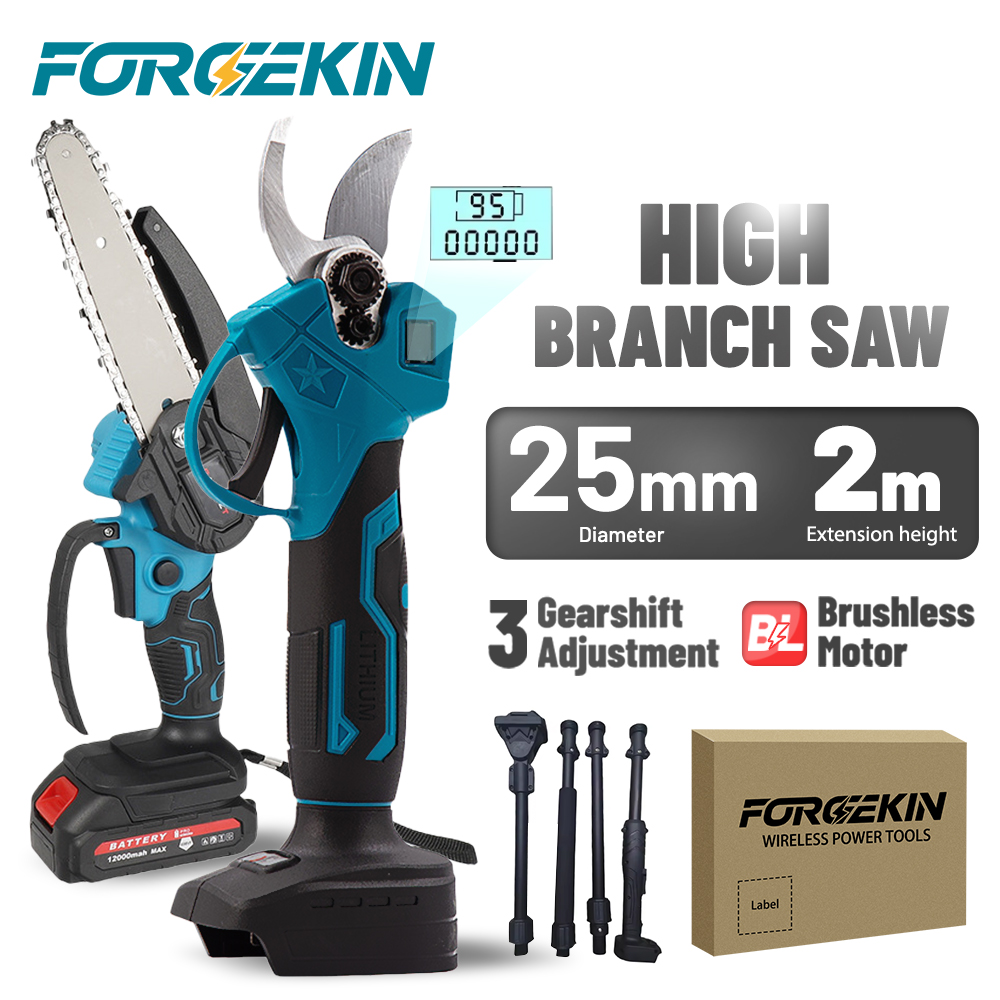 Sécateur électrique télescopiq - Electric Pruner With Extension Pole avis et prix