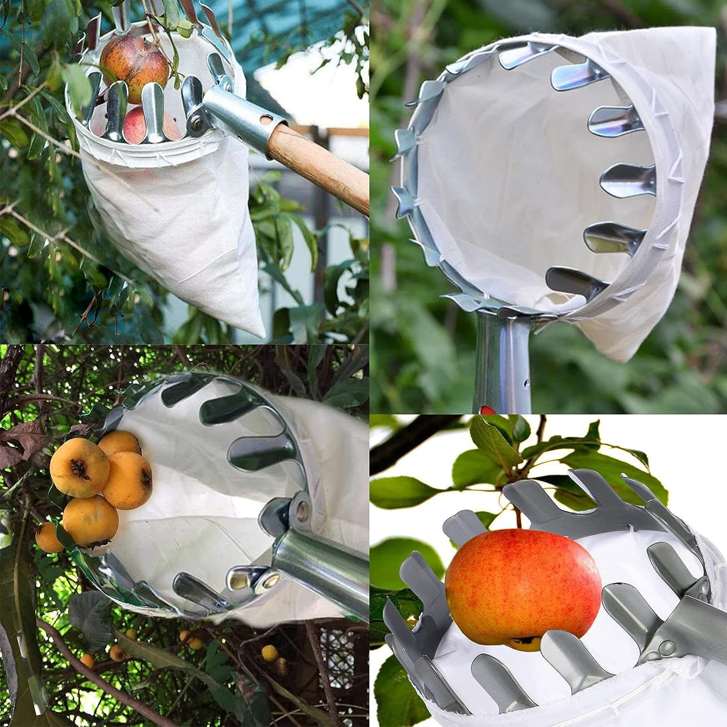 Tête de cueilleur de fruits po - Fruit Picker Basket Telescopic Pole avis et prix