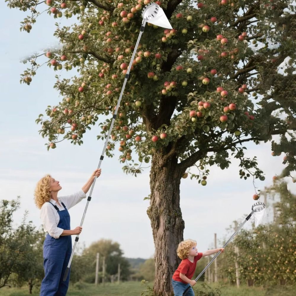 Machine à cueillir les fruits  - Fruit Picker Basket Telescopic Pole avis et prix