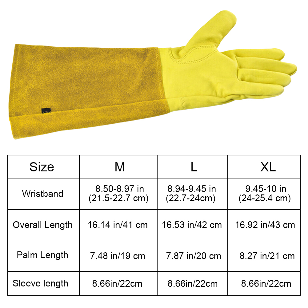 1 paire de gants de jardinage  - Gardening Gloves Thorn Proof Leather avis et prix