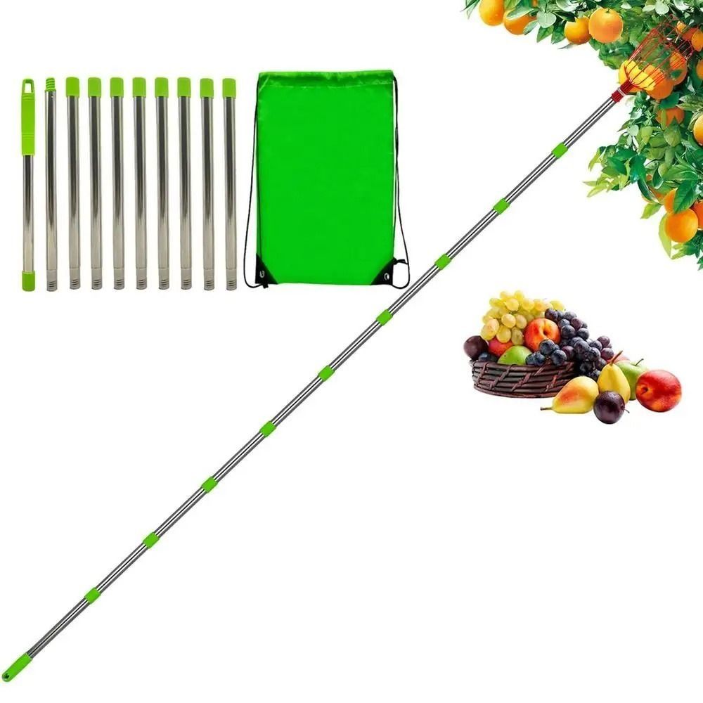 Pique-fruits avec panier, perc - Fruit Picker Basket Telescopic Pole avis et prix