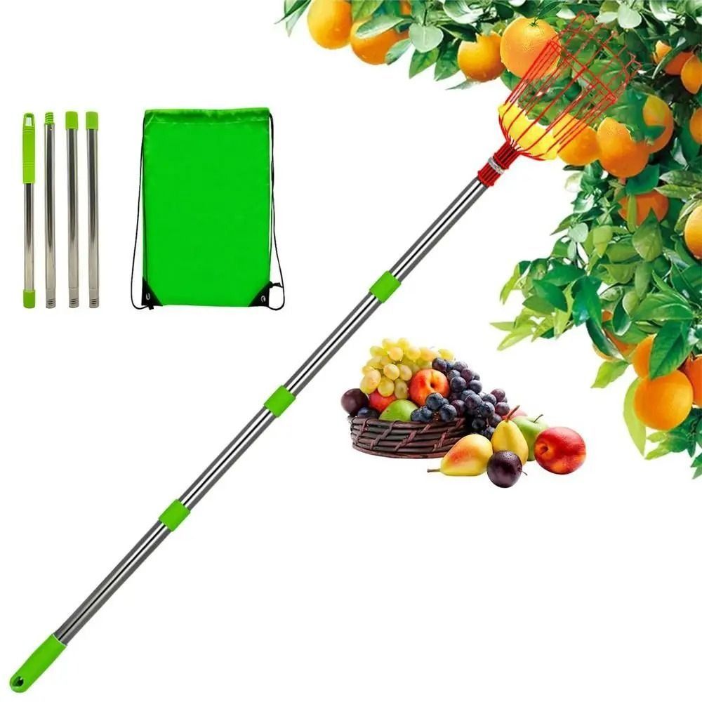 Pique-fruits avec panier, perc - Fruit Picker Basket Telescopic Pole avis et prix