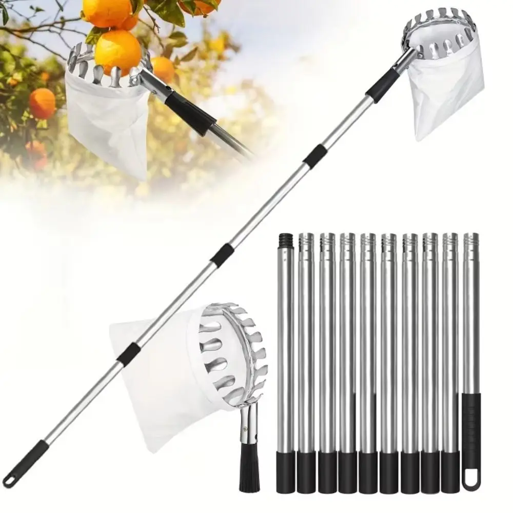 Machine récolteuse de fruits e - Fruit Picker Basket Telescopic Pole avis et prix