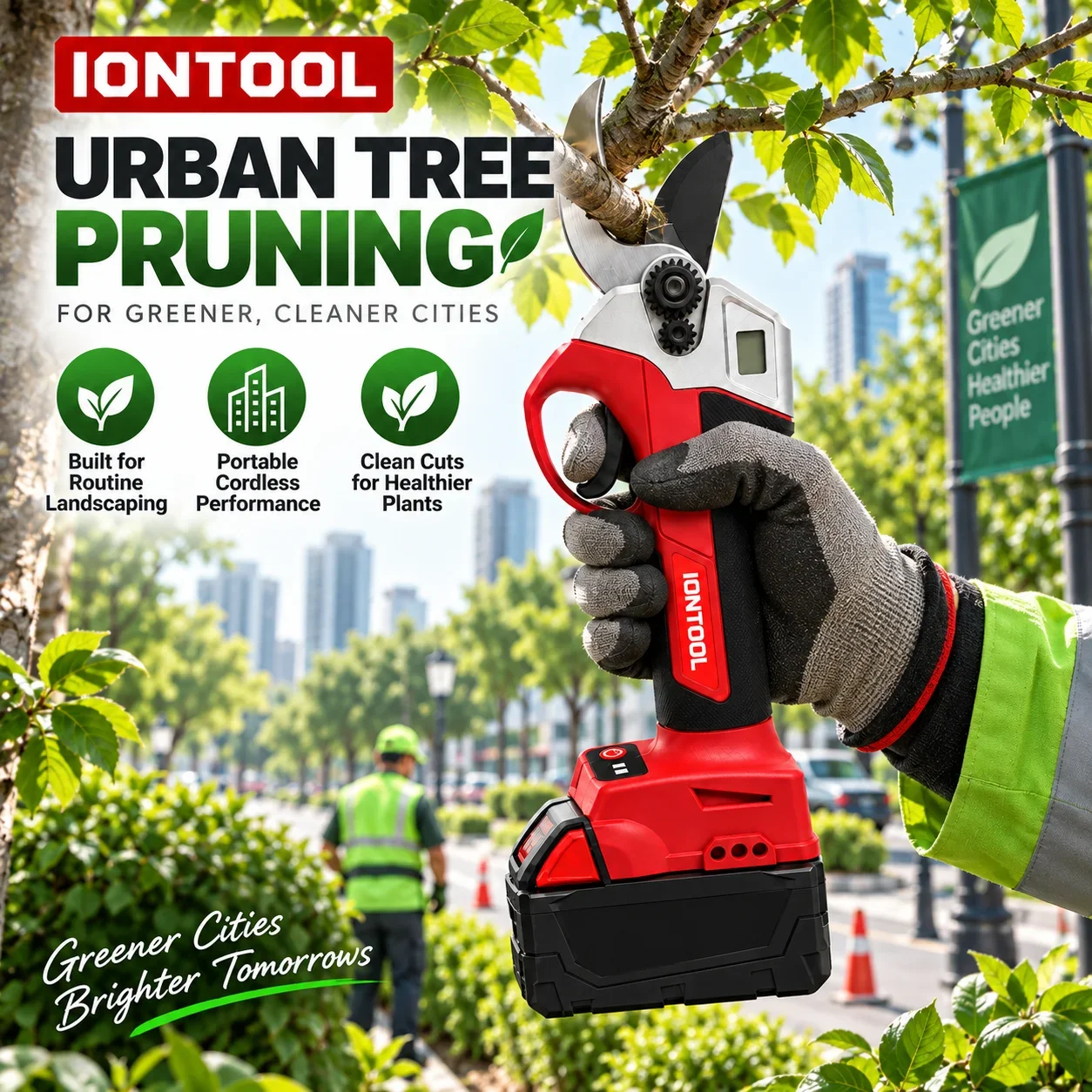 Cisailles de taille électrique - Cordless Electric Pruning Shears 30Mm avis et prix