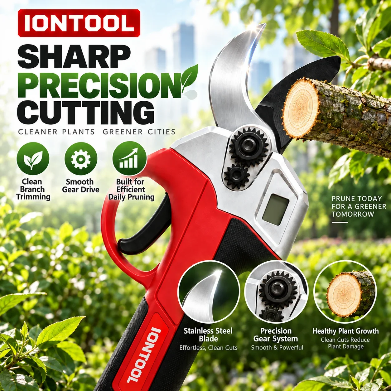 Cisailles de taille électrique - Cordless Electric Pruning Shears 30Mm avis et prix
