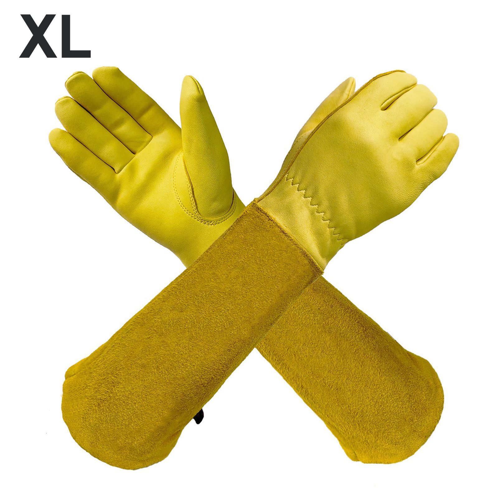 Gants de jardinage en cuir res - Gardening Gloves Thorn Proof Leather avis et prix