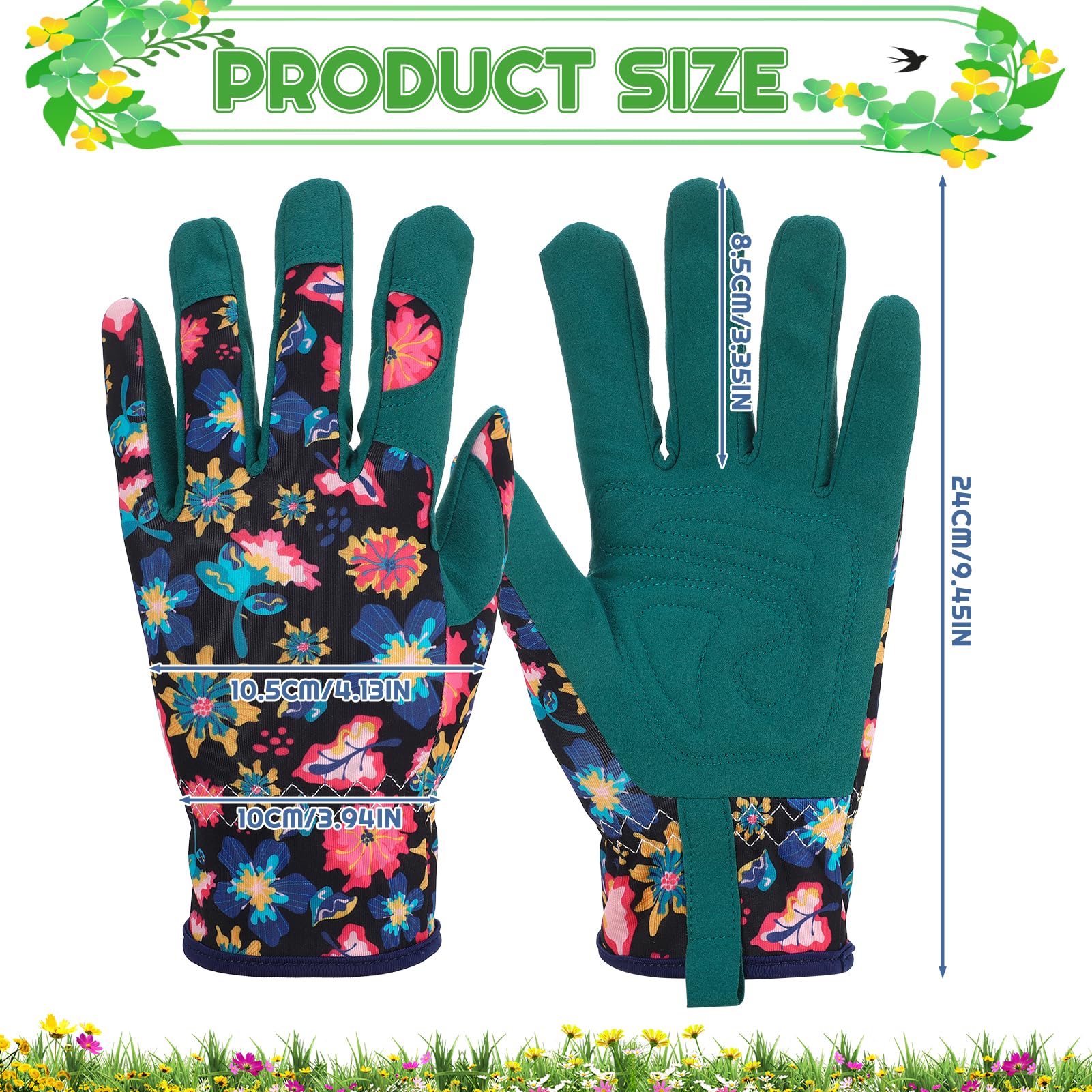 2 paires de gants de jardinage - Gardening Gloves Thorn Proof Leather avis et prix