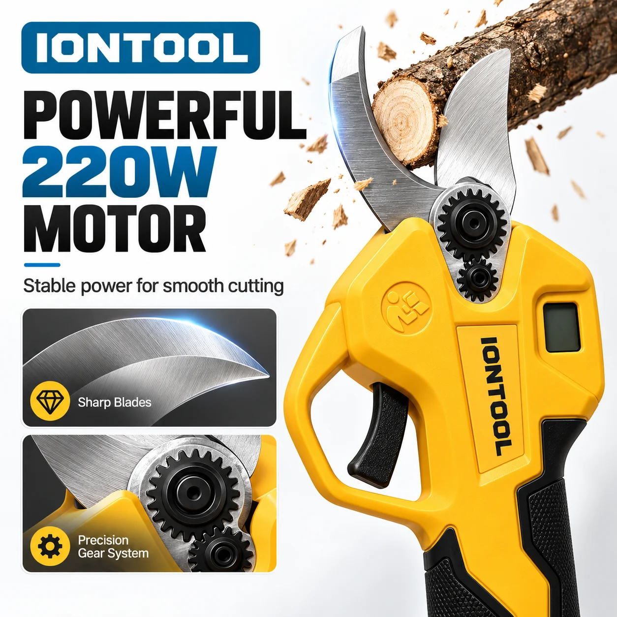 Cisailles de taille électrique - Cordless Electric Pruning Shears 30Mm avis et prix