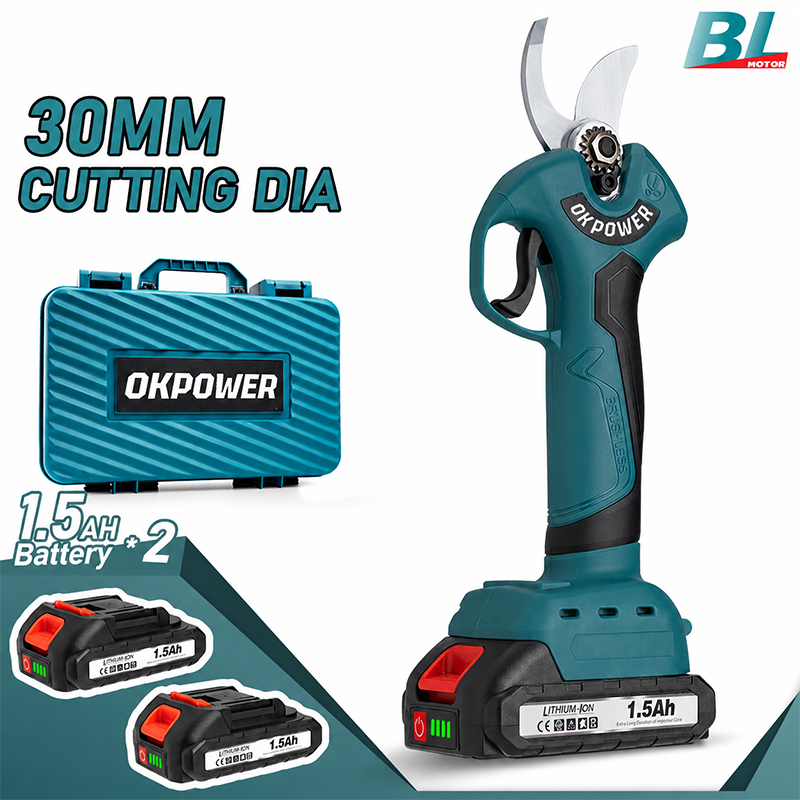 Sécateur électrique sans fil 4 - Cordless Electric Pruning Shears 30Mm avis et prix
